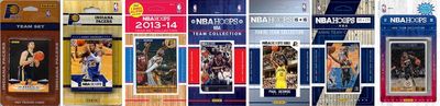 Indiana Pacers 7 Different Licensed Trading Card Team Sets
