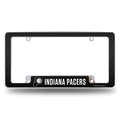 Indiana Pacers Black 12" x 6" Chrome Auto License Plate Frame