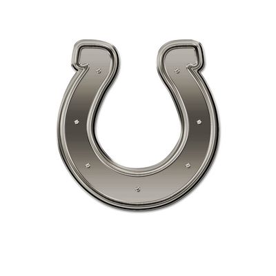 Indianapolis Colts Antique Nickel Auto Emblem