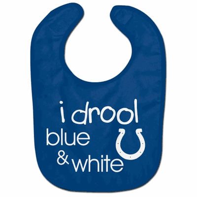 Indianapolis Colts "I Drool" Baby Bib