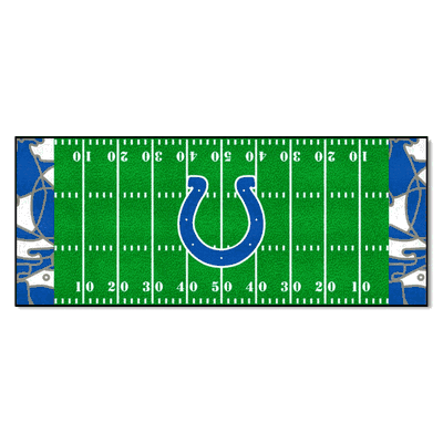 Indianapolis Colts XFIT Design Football Field Runner Mat