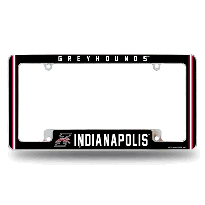 Indianapolis�Greyhounds Chrome Automotive License Plate Frame