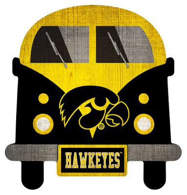 Iowa 12" Team Bus Sign