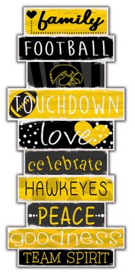 Iowa 24" Celebrations Stack Sign