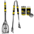 Iowa Hawkeyes 2 Piece Tailgate BBQ Set with Salt and Pepper Shakers Iowa Hawkeyes 2 Piece Tailgate BBQ Set with Salt and Pepper Shakers