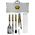 Iowa Hawkeyes 8 pc Tailgater BBQ Set Iowa Hawkeyes 8 pc Tailgater BBQ Set