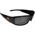 Iowa Hawkeyes Black Wrap Sunglasses Iowa Hawkeyes Black Wrap Sunglasses