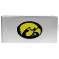 Iowa Hawkeyes Brushed Metal Money Clip