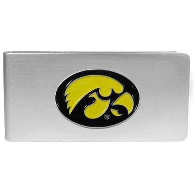 Iowa Hawkeyes Brushed Metal Money Clip