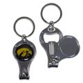 Iowa Hawkeyes Nail Care/Bottle Opener Key Chain