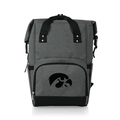 Iowa Hawkeyes - On The Go Roll-Top Backpack Cooler Iowa Hawkeyes - On The Go Roll-Top Backpack Cooler