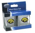 Iowa Hawkeyes Shot Glass Set Iowa Hawkeyes Shot Glass Set