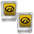 Iowa Hawkeyes Square Glass Shot Glass Set Iowa Hawkeyes Square Glass Shot Glass Set