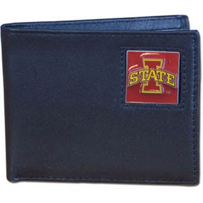 Iowa St. Cyclones Leather Bi-fold Wallet