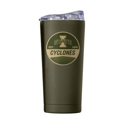 Iowa State 20oz Badge Powder Coat Tumbler