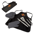 Iowa State Cyclones BBQ Apron Tote Pro Grill Set Iowa State Cyclones BBQ Apron Tote Pro Grill Set