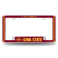 Iowa State Cyclones Classic Chrome Automotive License Plate Frame Iowa State Cyclones Classic Chrome Automotive License Plate Frame