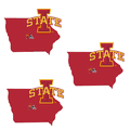 Iowa State Cyclones Decals Iowa State Cyclones Decals