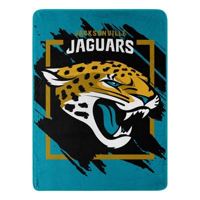 Jacksonville Jaguars Dimensional Design Micro Raschel Rolled Blanket 46x60