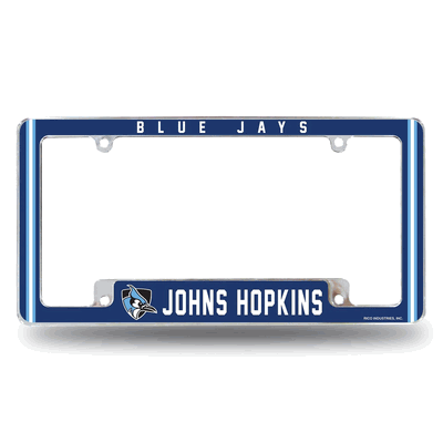 Johns Hopkins�Blue Jays Chrome Automotive License Plate Frame