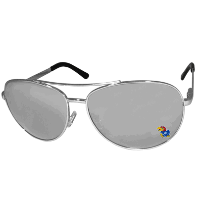 Kansas Jayhawks Aviator Sunglasses