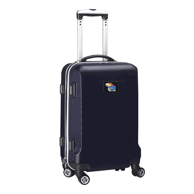 Kansas Jayhawks Carry-On 21" Hardcase Spinner - Blue