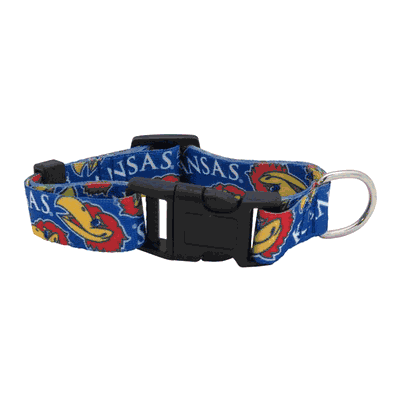 Kansas Jayhawks Pet Collar