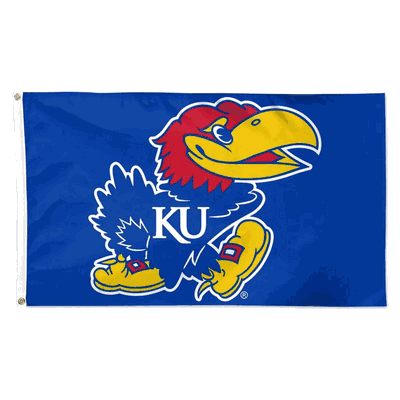 Kansas Jayhawks Team Flag - 3x5