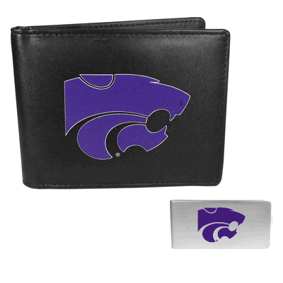Kansas St. Wildcats Bi-fold Wallet & Money Clip