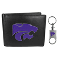 Kansas St. Wildcats Bi-fold Wallet & Valet Key Chain