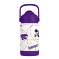 Kansas State Wildcats Kids 12oz Stainless Steel Mascot Bottle Kansas State Wildcats Kids 12oz Stainless Steel Mascot Bottle
