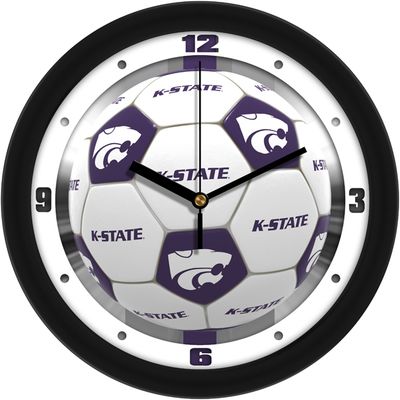 Kansas State Wildcats Soccer Wall Clock