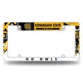 Kennesaw State Owls Primary Chrome Automotive License Plate Frame