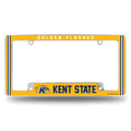 Kent State Golden Flashes Classic Chrome Auto License Plate Frame