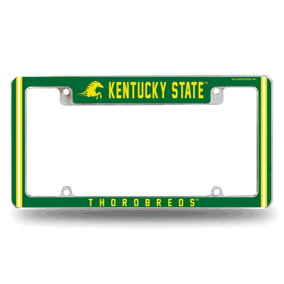 Kentucky State�Thorobreds Chrome Automotive License Plate Frame