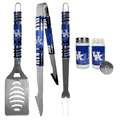 Kentucky Wildcats 3 Piece Tailgate BBQ Set with Salt and Pepper Shakers