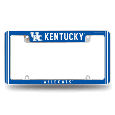 Kentucky Wildcats Classic Chrome Automotive License Plate Frame