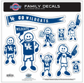 Kentucky Wildcats Family Decal Set Large Kentucky Wildcats Family Decal Set Large