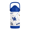 Kentucky Wildcats Kids 12oz Stainless Steel Mascot Bottle