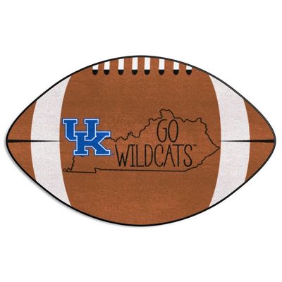 Kentucky Wildcats Southern Style Football Rug