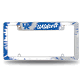 Kentucky Wildcats Tie Dye Chrome Automotive License Plate Frame