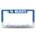 Kentucky Wildcats Two-Tone Chrome Automotive License Plate Frame