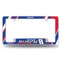 Kyle Busch 12" x 6" Chrome Automotive License Plate Frame