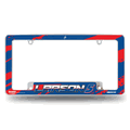 Kyle Larson Car Art 12" x 6" Chrome Automotive License Plate Frame