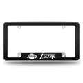 LA Lakers Black 12"x 6" Chrome Automotive License Plate Frame LA Lakers Black 12"x 6" Chrome Automotive License Plate Frame