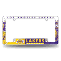 LA Lakers Primary 12" x 6" Chrome Automotive License Plate Frame LA Lakers Primary 12" x 6" Chrome Automotive License Plate Frame