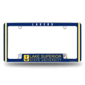 La Salle Explorers 12" x 6" Chrome Automotive License Plate Frame La Salle Explorers 12" x 6" Chrome Automotive License Plate Frame