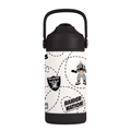 Las Vegas Raiders Kids 12oz Stainless Steel Mascot Bottle