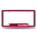 Lewis University Flyers Chrome Automotive License Plate Frame Lewis University Flyers Chrome Automotive License Plate Frame