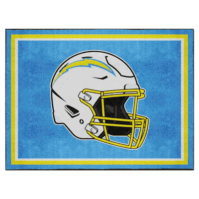 Los Angeles Chargers 8ft. x 10 ft. Plush Area Rug
